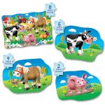 Set Primele Mele 4 Puzzle-Uri Ferma - imagine 2