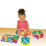 Set Primele Mele 4 Puzzle-Uri Dinozauri - imagine 4