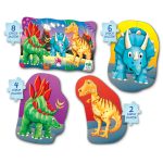 Set Primele Mele 4 Puzzle-Uri Dinozauri - imagine 2
