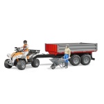 Bruder - Atv Cu Sofer - imagine 3