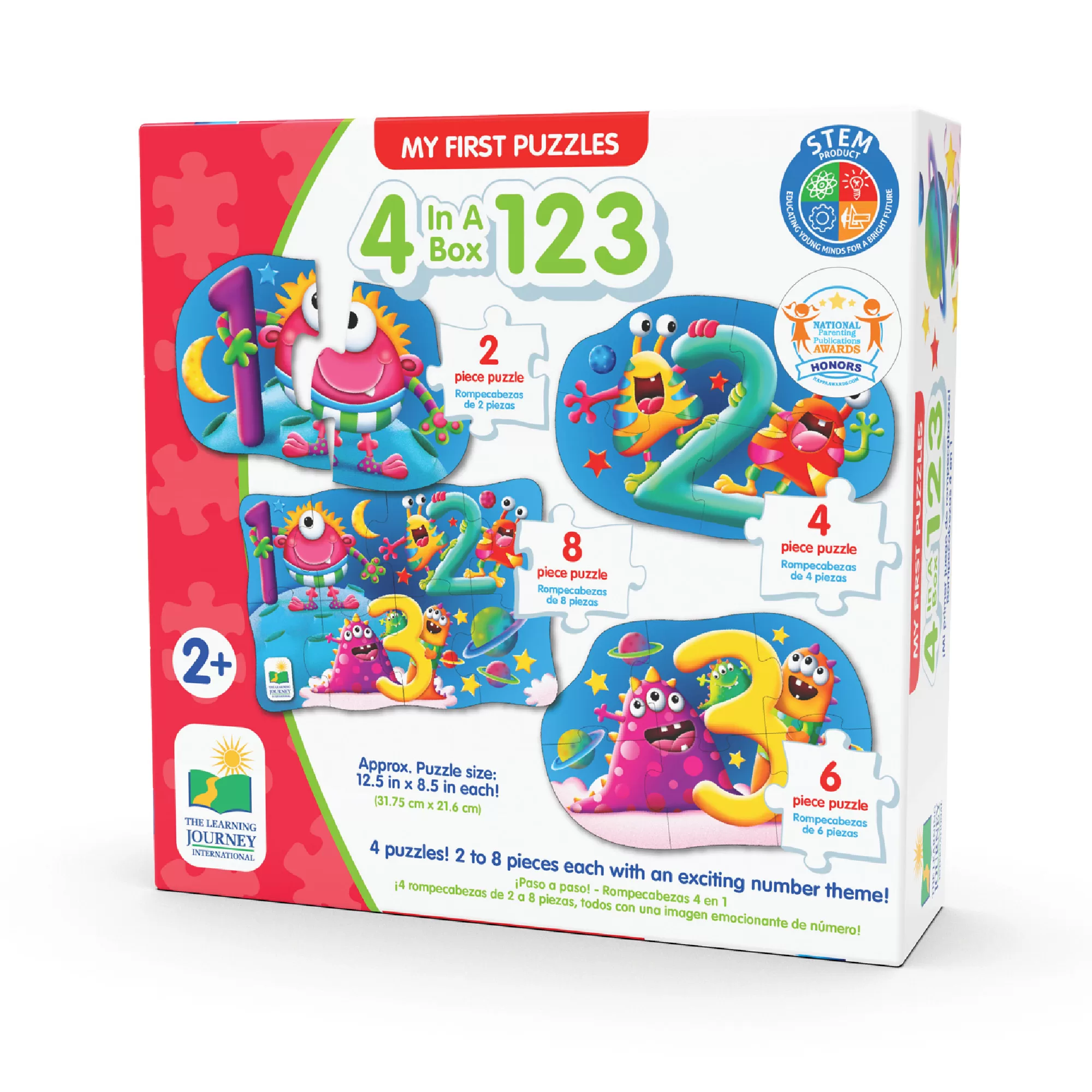 Set Primele Mele 4 Puzzle-Uri 123 - imagine 1