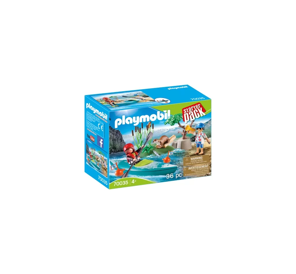 SET AVENTURA CU CAIAC Playmobil - Set Aventura Cu Caiac - imagine 1