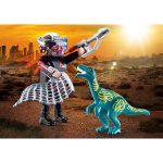 Playmobil - Set 2 Figurine - Dinozaur Si Cercetator - imagine 2