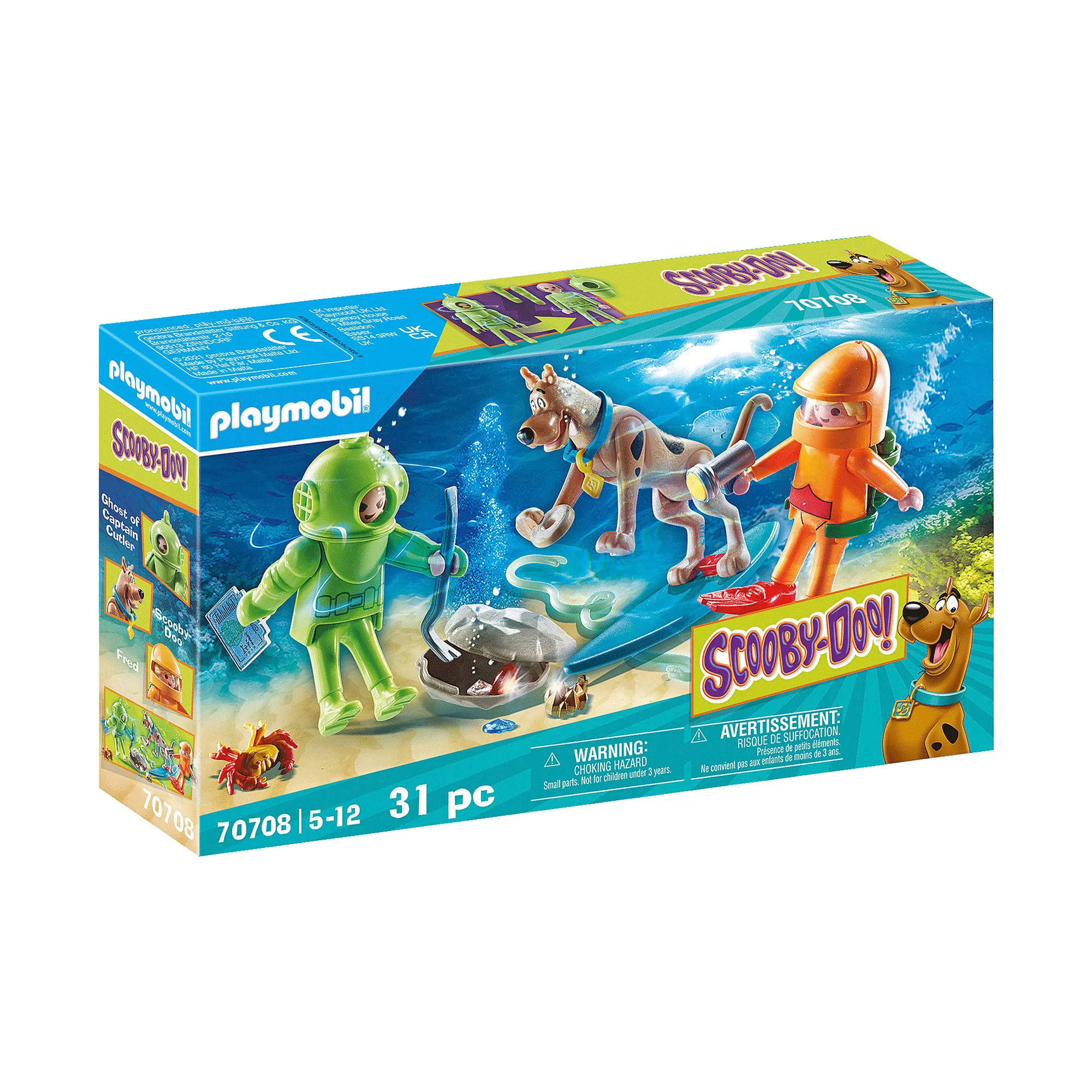 SCOOBY-DOO! AVENTURI CU FANTOMA SCAFANDRU Playmobil - Scooby-Doo Aventuri Cu Fantoma Scafandru - imagine 1