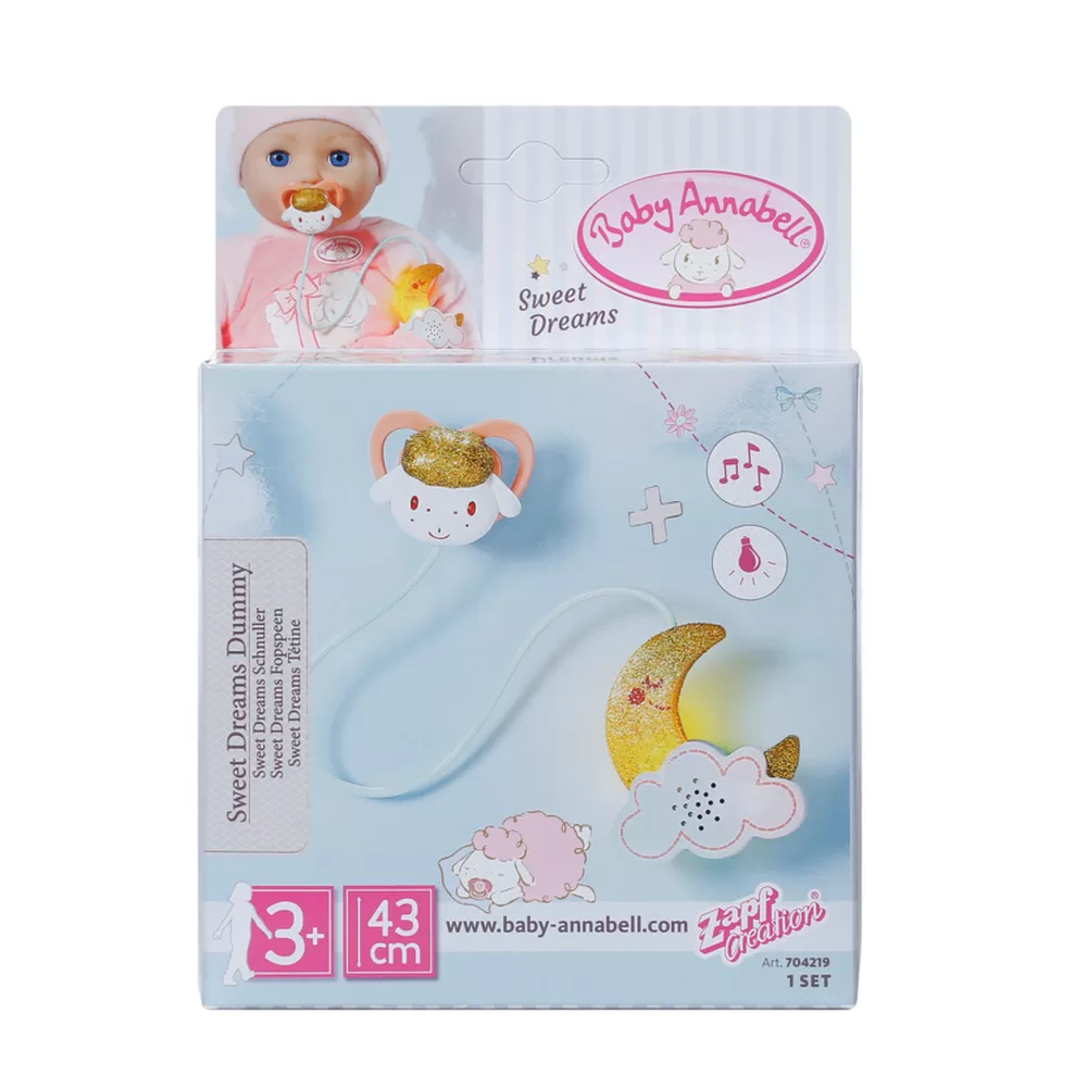 Baby Annabell - Suzeta cu lumina si cantece 43 cm Baby Annabell - Suzeta Cu Lumina Si Cantece 43 Cm - imagine 1