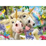 Puzzle Selfie Cu Unicorni, 100 Piese - imagine 2