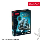 Cubic Fun - Puzzle 3D Nava Queen Anne 180 Piese