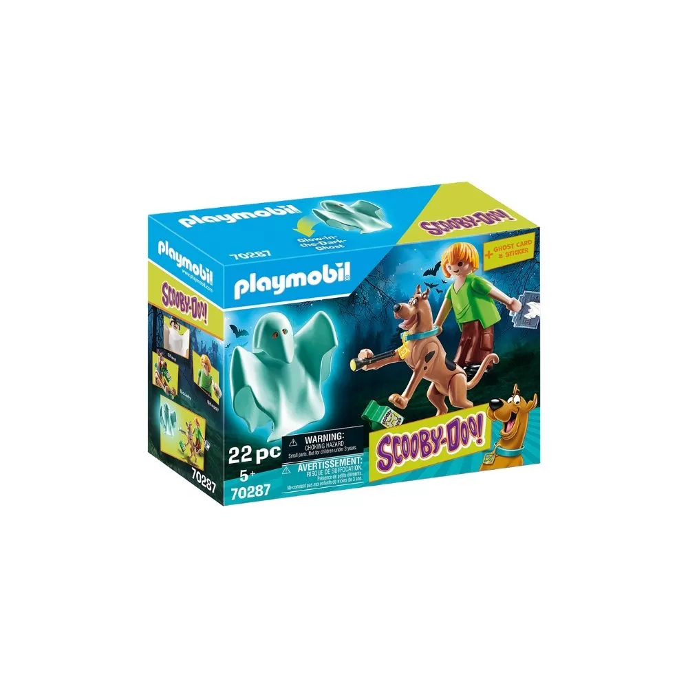 SCOOBY-DOO!SCOOBY&SHAGGY CU FANTOMA Playmobil - Scooby-Doo&Shaggy Cu Fantoma - imagine 1