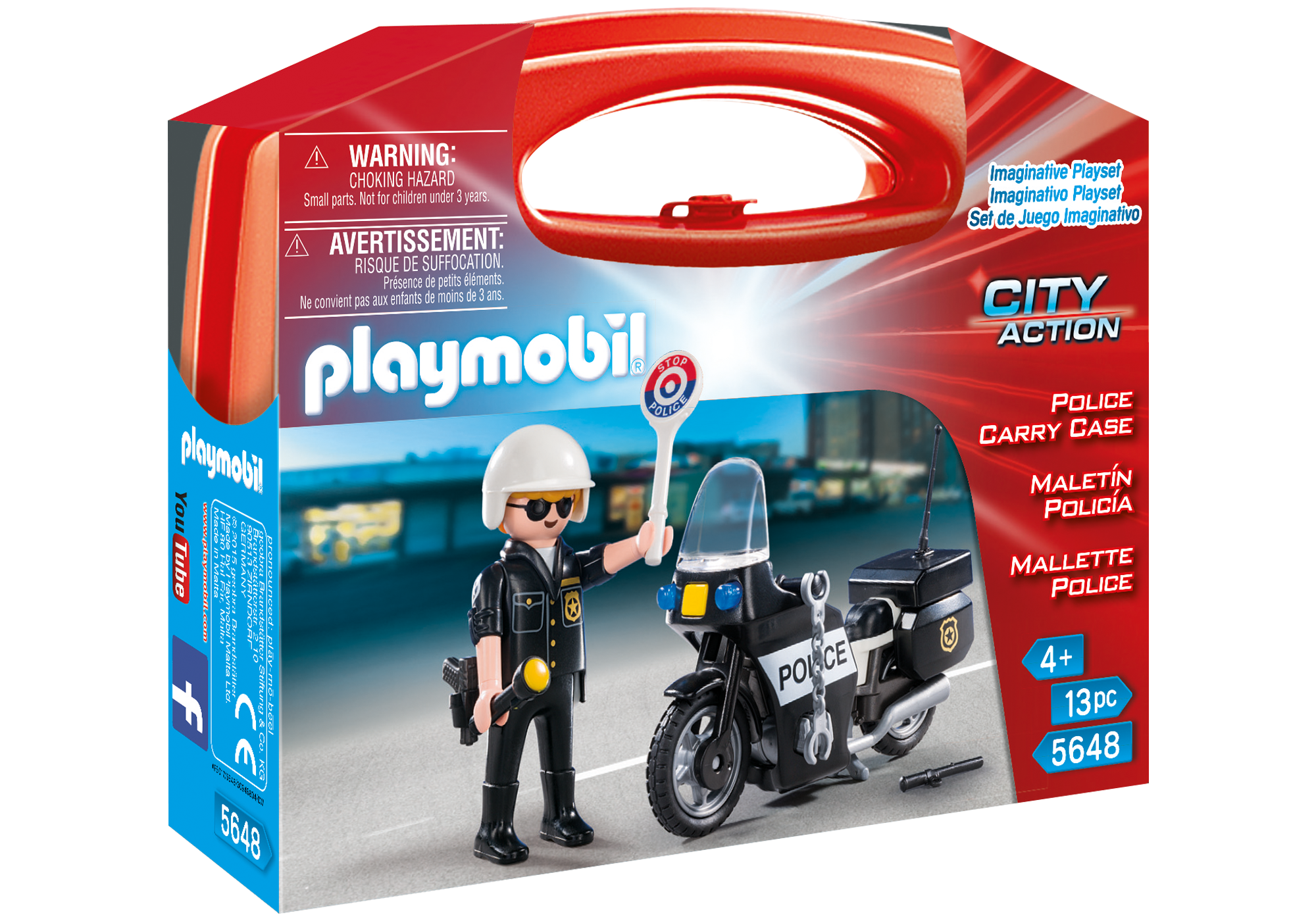 Set Portabil - Politie Playmobil - Set Portabil - Politie - imagine 1