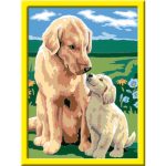 Creart - Pictura Catel Cu Pui - imagine 2