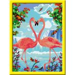 Creart - Pictura Doi Flamingo - imagine 2