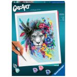 Creart - Pictura Leu Colorat - imagine 3