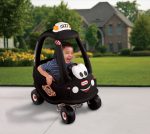 Little Tikes - Masinuta Neagra Taxi Cozy Coupe - imagine 3