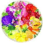 Puzzle Cerc Fructe Si Legume, 500 Piese - imagine 2