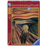 Puzzle Edvard Munch: Strigatul, 1000 Piese