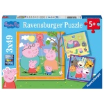 Puzzle Peppa Pig, 3X49 Piese