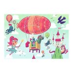 Puzzle Si Joc Petrecere Regala, 2X24 Piese - imagine 2