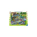 Puzzle Tip Rama Orasul Nostru Verde, 24 Piese - imagine 2