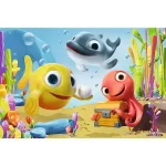 Trefl - Puzzle Trefl 24 Maxi Pestisorii Fericiti - imagine 2