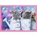 Trefl - Puzzle Trefl 4In1 Pisicutele Dragalase - imagine 5