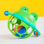 Bright Starts - Jucarie zornaitoare Oball Broscuta vesela - imagine 2
