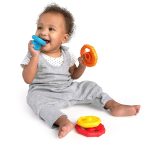 Baby Einstein - Jucarie multisenzoriala si de dentitie Stacking Teether - imagine 2