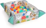 Bright Starts - Salteluta de activitati 5 in 1 Gym & Ball Pit Totally Tropical - imagine 2