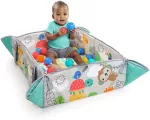 Bright Starts - Salteluta de activitati 5 in 1 Gym & Ball Pit Totally Tropical - imagine 12