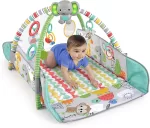 Bright Starts - Salteluta de activitati 5 in 1 Gym & Ball Pit Totally Tropical - imagine 6