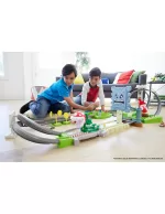 Mattel - Hot Wheels Pista Mario Kart Ruinele Thwomp - imagine 3