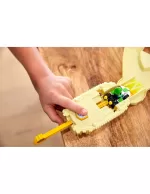 Mattel - Hot Wheels Pista Mario Kart Ruinele Thwomp - imagine 4