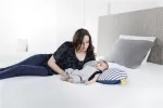Babymoov - Husa pentru perna multifunctionala 3 in 1 Mum & B Navy - imagine 3