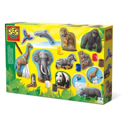 SET CREATIV MULAJ SI PICTURA- ANIMALE-01132-Ses Creative-8710341011321