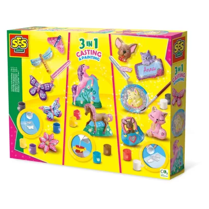 SET CREATIV MULAJ SI PICTURA- 3 IN 1-01288-Ses Creative-8710341012885