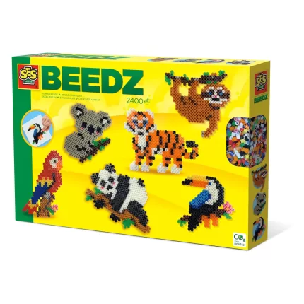 SET CREATIV- TABLOU MARGELE DE CALCAT- ANIMALE DIN JUNGLA-06303-Ses Creative-8710341063030