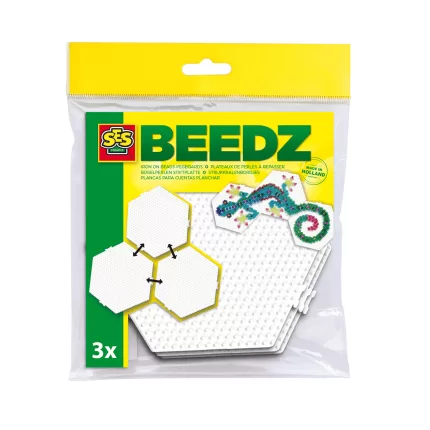 PLACI PENTRU CALCAT MARGELELE- HEXAGON 3 BUCATI-06314-Ses Creative-8710341063146