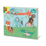 PUZZLE DIN LEMN- TACTIL-13132-Ses Creative-8710341131326