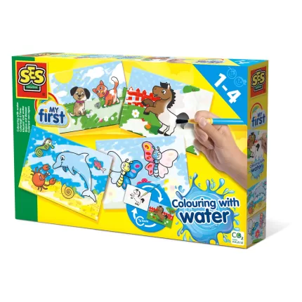 MY FIRST- COLOREAZA CU APA-14421-Ses Creative-8710341144210