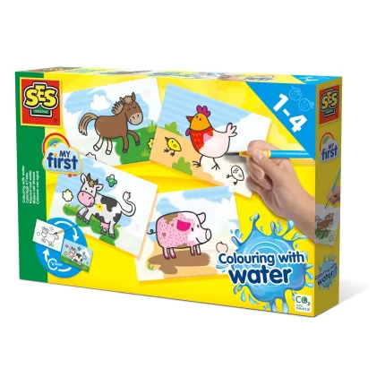 MY FIRST- COLOREAZA CU APA FERMA-14455-Ses Creative-8710341144555