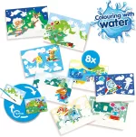 Ses Creative - COLOREAZA CU APA- ANIMALE ASCUNSE SET MARE - imagine 2