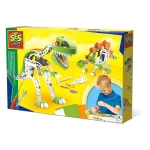 SET DE CONSTRUCTIE- DINOZAUR DIN METAL-14958-Ses Creative-8710341149581