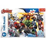 Trefl - Puzzle Trefl 100 Marvel Avengers Puterea Razbunatorilor
