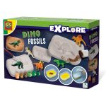 EXPLOREAZA- FOSILE DE DINOZAUR-25077-Ses Creative-8710341250775