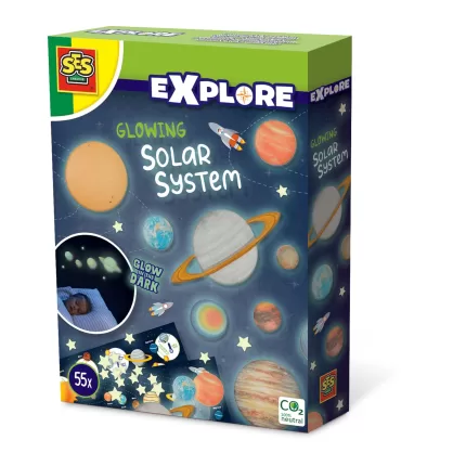 SISTEMUL SOLAR- FOTOLUMINESCENT-25123-Ses Creative-8710341251239
