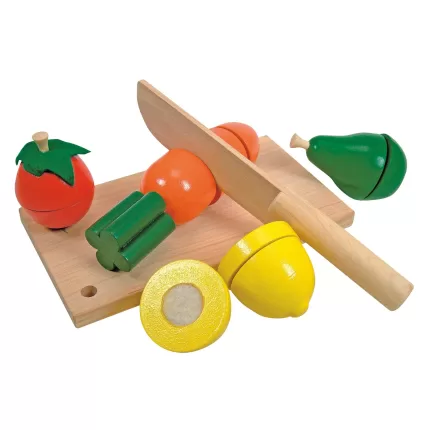 SET DE JOACA- TAIE LEGUME SI FRUCTE-90081-Woodyland-8591864900817