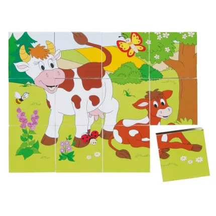 PUZZLE-URI CUBURI CU IMAGINI- FERMA