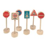 SEMNE DE TRAFIC- 6 BUC-90575-Woodyland-8591864905751