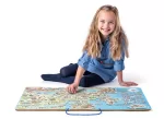 Woodyland - HARTA MAGNETICA A EUROPEI, JOC DE SOCIETATE 3 IN 1, EN - imagine 4