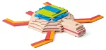 Woodyland - CARAMIZI DIN LEMN COLORATE- EMMA, 200 BUC - imagine 3