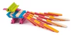 Woodyland - CARAMIZI DIN LEMN COLORATE- EMMA, 200 BUC - imagine 6